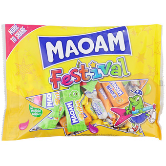 Action Maoam uitdeelzak festival aanbieding