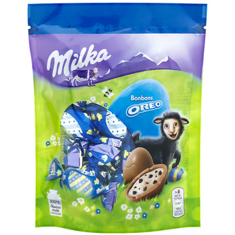 Action Milka chocolade paaseitjes oreo aanbieding