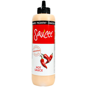 Action Sau'cee hot sauce aanbieding