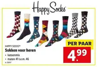 Lidl Sokken voor heren aanbieding