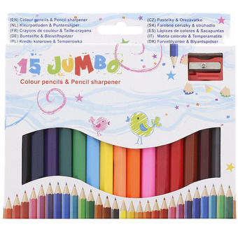 Action Jumbo kleurpotloden aanbieding