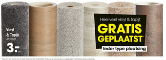 Kwantum Vinyl & Tapijt aanbieding