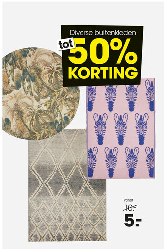 Kwantum Diverse Buitenkleden aanbieding