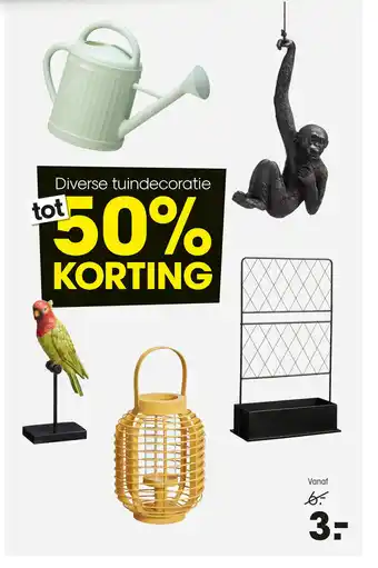 Kwantum Diverse Tuindecoratie aanbieding