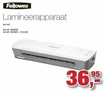 Fellowes lamineerapparaat