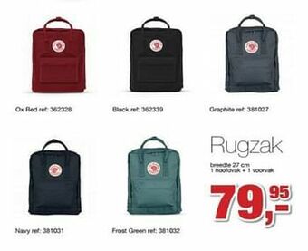 Paradisio Rugzak aanbieding