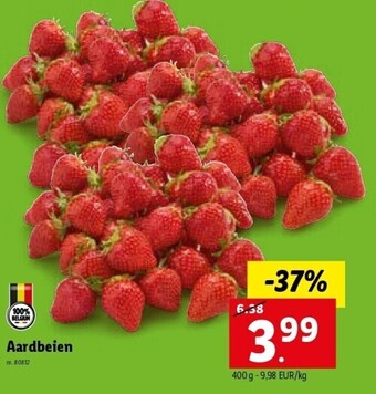 Lidl Aardbeien aanbieding
