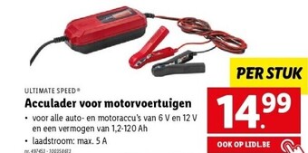 Acculader voor motorvoertuigen