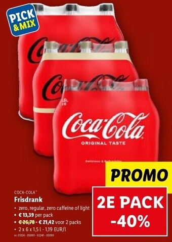 Lidl Frisdrank aanbieding