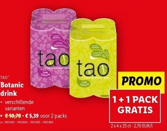 Botanic drink