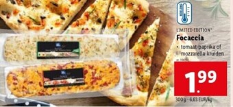 Lidl Focaccia aanbieding