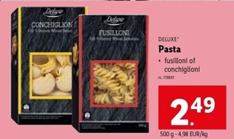 Lidl Pasta aanbieding