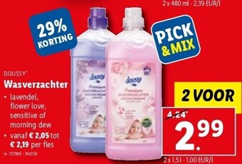 Lidl Wasverzachter aanbieding