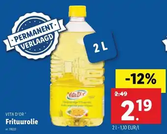 Vita D'Or Frituurolie 2L
