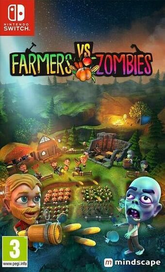 Dreamland Nintendo Switch Farmers VS Zombies ENG/FR aanbieding