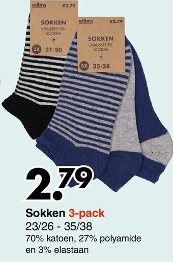 Sokken 3-pack