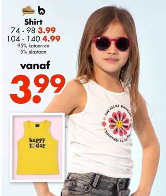 Wibra Shirt aanbieding