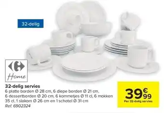 32-delig servies