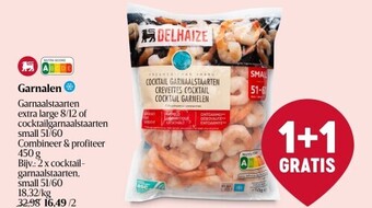 Delhaize Garnalen aanbieding
