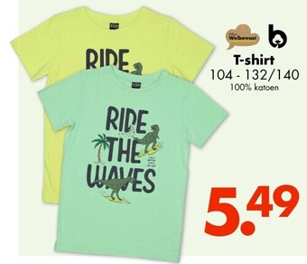Wibra T-shirt aanbieding