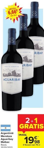 Argentinië mendoza aguaribay malbec