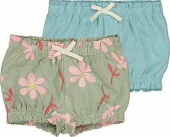 HEMA HEMA Baby Shorts - 2 Stuks Multi (multi) aanbieding