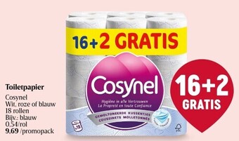 Delhaize Toiletpapier cosynel aanbieding