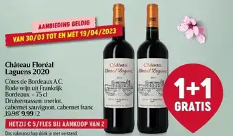 Delhaize Château floréal laguens 2020 aanbieding