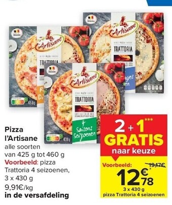 Pizza l’artisane