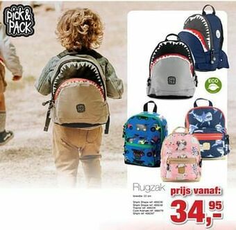 Paradisio Rugzak aanbieding