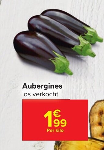 Carrefour Market Aubergines aanbieding