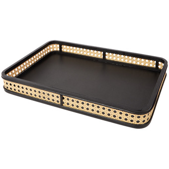 Action Houten tray met webbing aanbieding