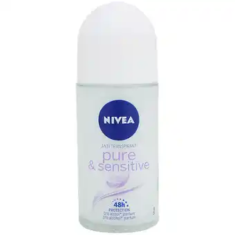 Action Nivea deodorant sensitive & pure aanbieding