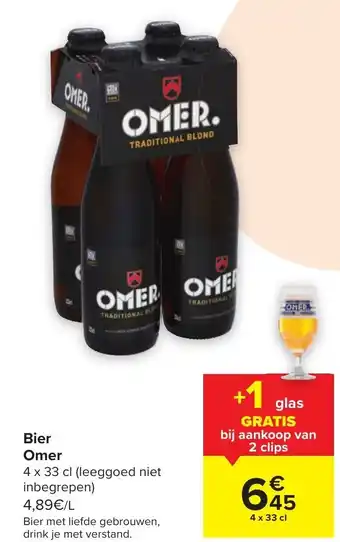 Omer Bier 4 x 33cl