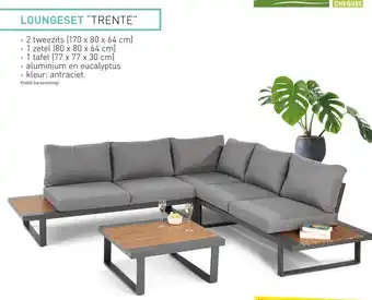 Trente Loungeset 2 Tweezits , 1 Zetel , 1 Tafel