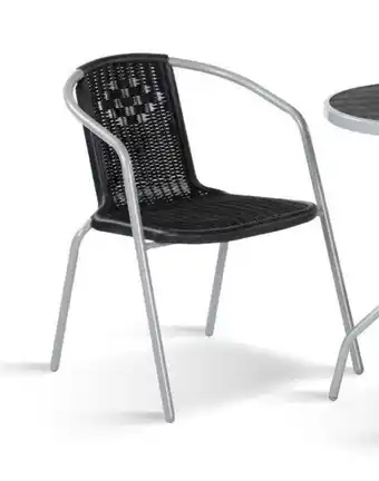 Hubo Arico Stoel Stapelbaar - Staal aanbieding