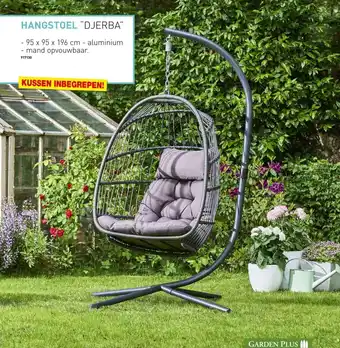 Hubo Hangstoel "djerba" 95 x 95 x 196cm (917130) aanbieding