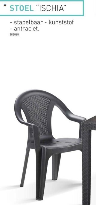 Hubo Stoel "ischia aanbieding