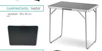 Campingtafel "haida" 80 x 60cm