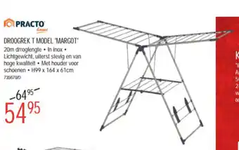 HandyHome Practo Droogrek T Model 'Margot' aanbieding