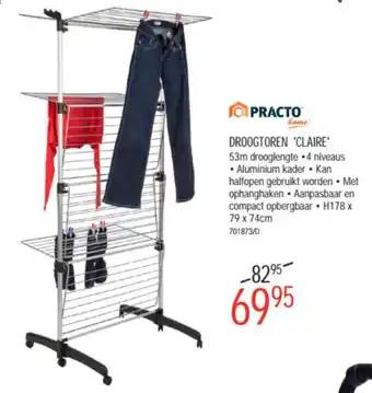 HandyHome Practo Droogtoren 'Claire' aanbieding