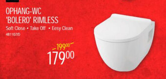 HandyHome Ophang-WC 'Bolero' Rimless aanbieding