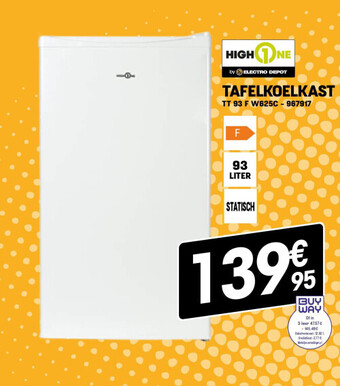 Electro Depot Tafelkoelkast aanbieding