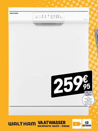 Electro Depot Vaatwasser aanbieding