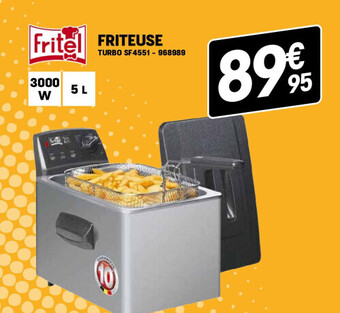 Electro Depot Friteuse turbo sf4551 aanbieding