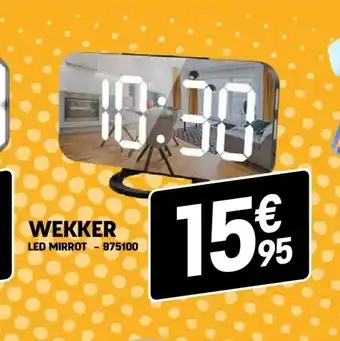 Wekker led mirrot