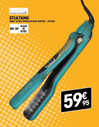 Stijltang saint algue demeliss blue edition