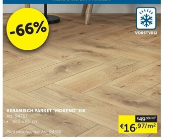Zelfbouwmarkt Keramisch parket moreno eik aanbieding