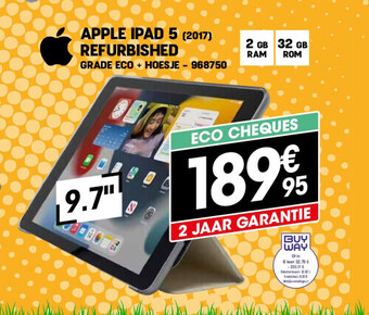 Electro Depot Apple ipad 5 (2017) refurbished aanbieding