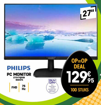 Electro Depot Pc monitor aanbieding